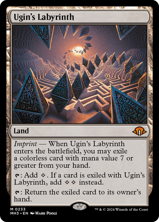 Ugin's Labyrinth (MH3-233) - Modern Horizons 3 Foil