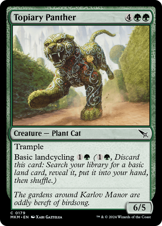 Topiary Panther Foil