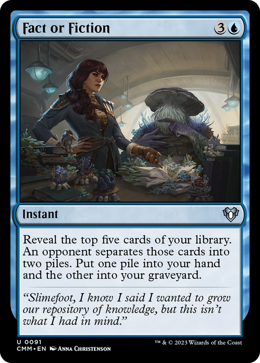 Fact or Fiction (CMM-091) - Commander Masters