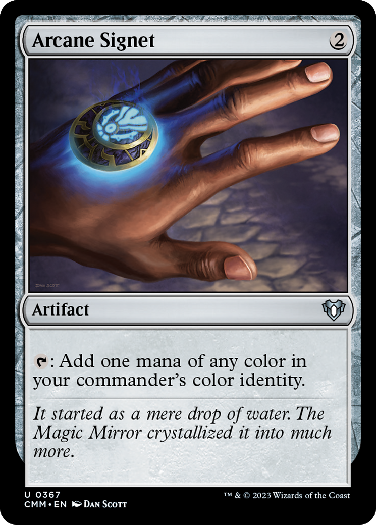 Arcane Signet (CMM-367) - Commander Masters Foil