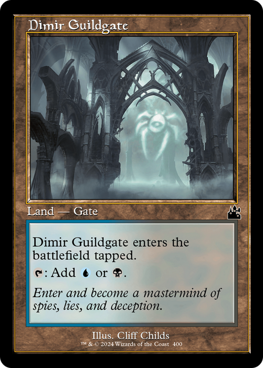 Dimir Guildgate Retroframe