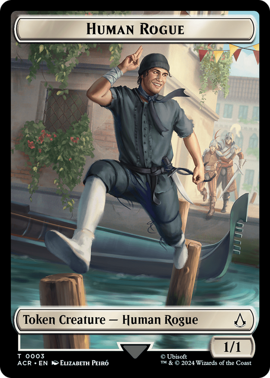 Human Rogue (TACR-003) - Assassin's Creed Tokens