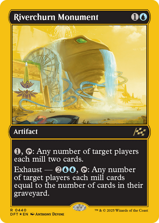 Riverchurn Monument (First-Place Foil) (DFT-440) - Aetherdrift Foil