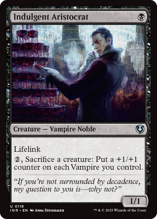 Indulgent Aristocrat (-118) - Innistrad Remastered