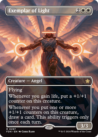 Exemplar of Light (Borderless) (FDN-297) - Foundations (Borderless) Foil