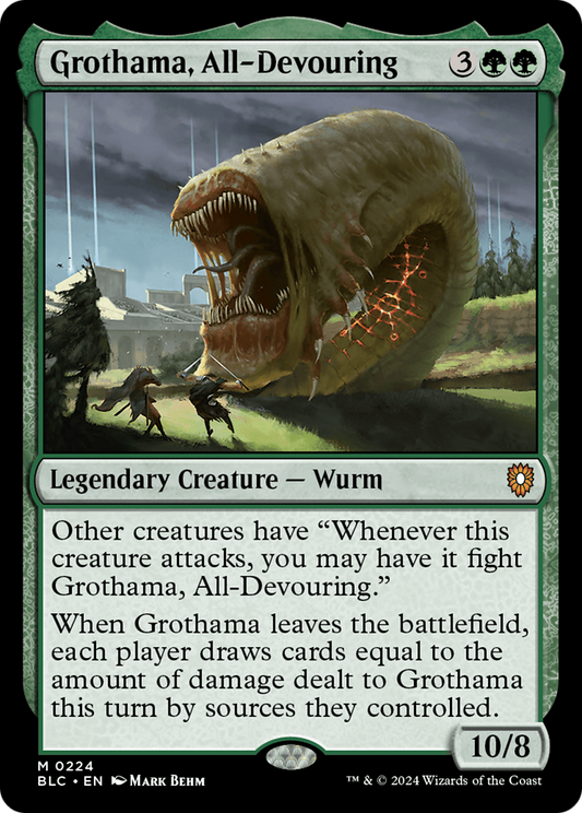 Grothama, All-Devouring (BLC-224) - Bloomburrow Commander