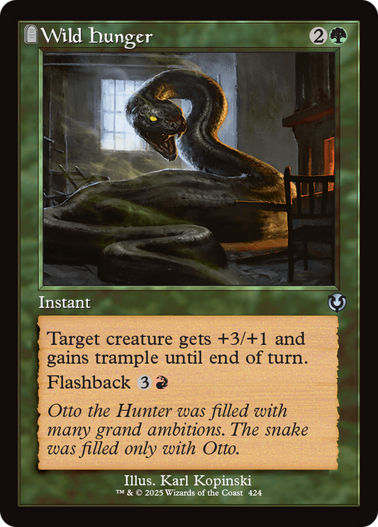Wild Hunger (Retro Frame) (-424) - Innistrad Remastered