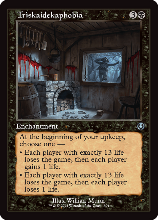 Triskaidekaphobia (Retro Frame) (-391) - Innistrad Remastered Foil