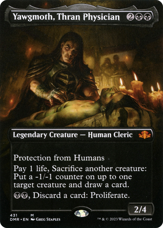 Yawgmoth, Thran Physician  Borderless 431