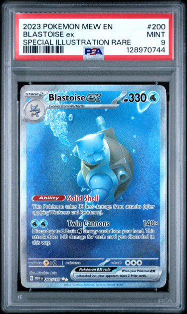 Blastoise ex Special Illustration Rare #200 PSA 9