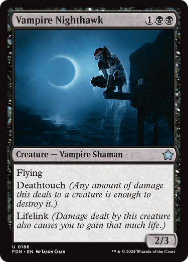 Vampire Nighthawk (FDN-186) - Foundations