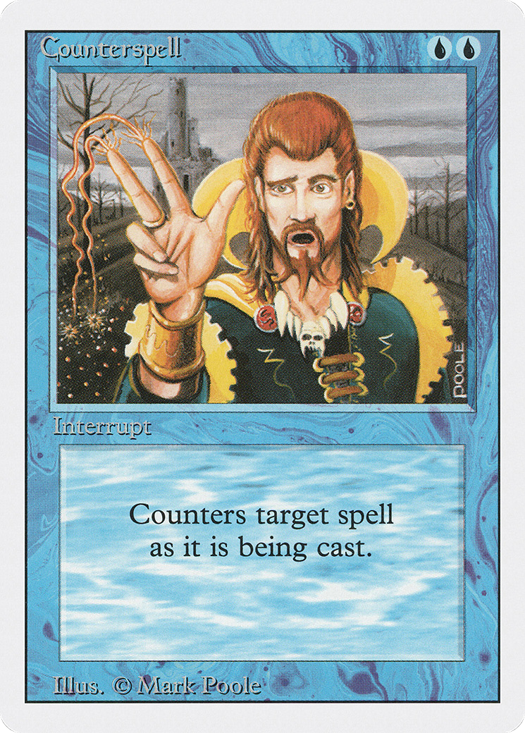 Counterspell (3ED-054) - Revised Edition
