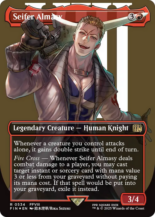 Seifer Almasy (FIN-534) - FINAL FANTASY (Borderless) Foil