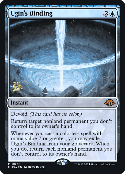 Ugin's Binding (PMH3-76S) - Modern Horizons 3 Promos Foil