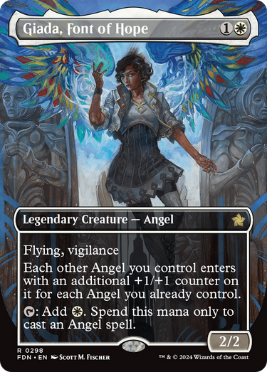 Giada, Font of Hope (Borderless) (FDN-298) - Foundations (Borderless)