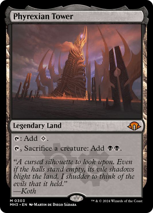 Phyrexian Tower (MH3-303) - Modern Horizons 3 Foil