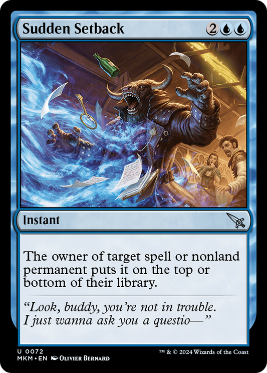 Sudden Setback Foil