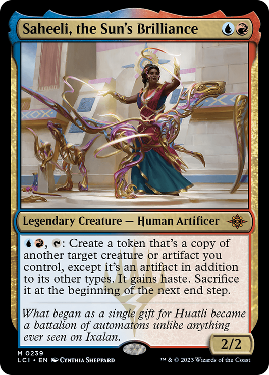 Saheeli, the Sun's Brilliance (LCI-239) - The Lost Caverns of Ixalan Foil