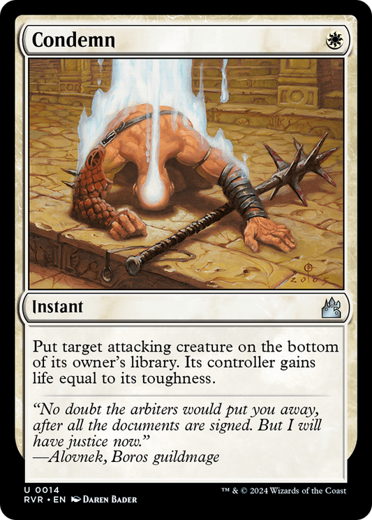 Condemn Foil