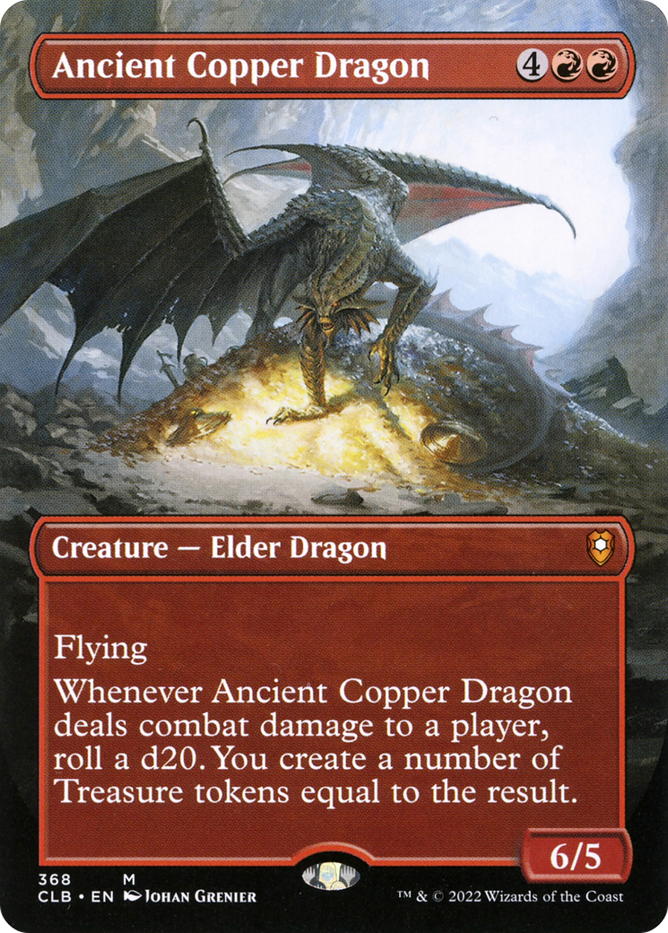 Ancient Copper Dragon Borderless