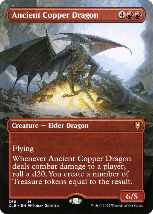 Ancient Copper Dragon Borderless