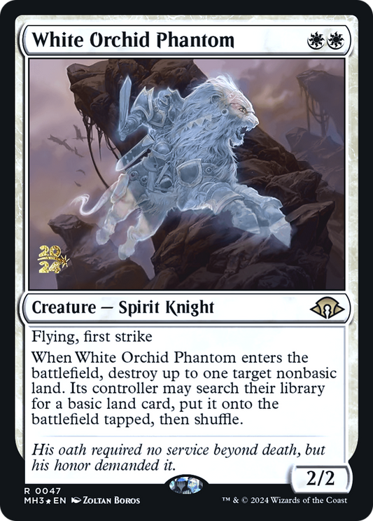 White Orchid Phantom (PMH3-47S) - Modern Horizons 3 Promos Foil