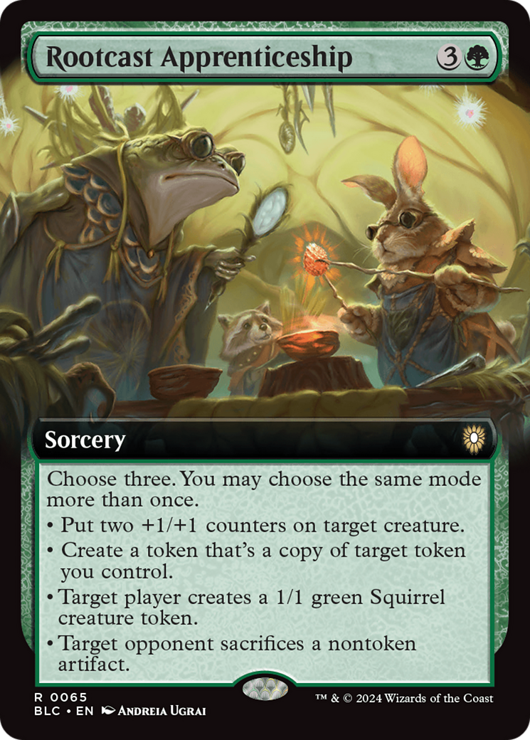 Rootcast Apprenticeship (BLC-065) - Bloomburrow Commander