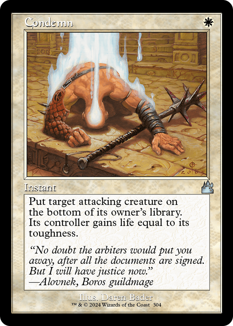 Condemn Retroframe Foil