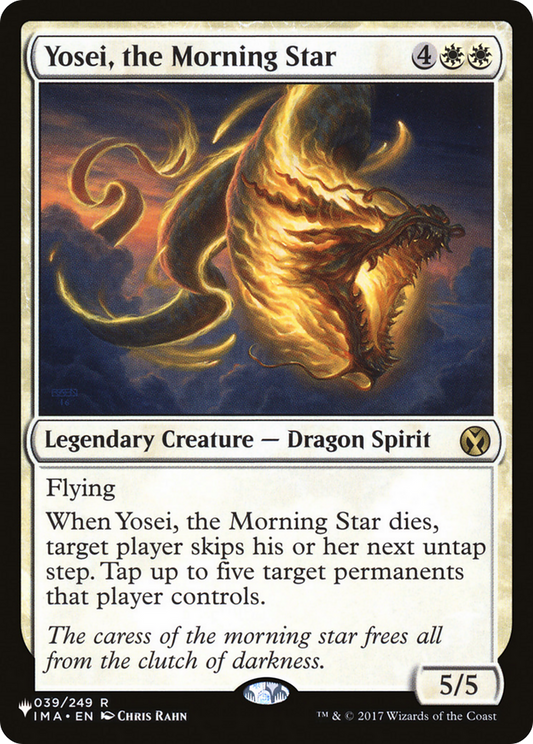 Yosei, the Morning Star (LIST-039/249) - The List