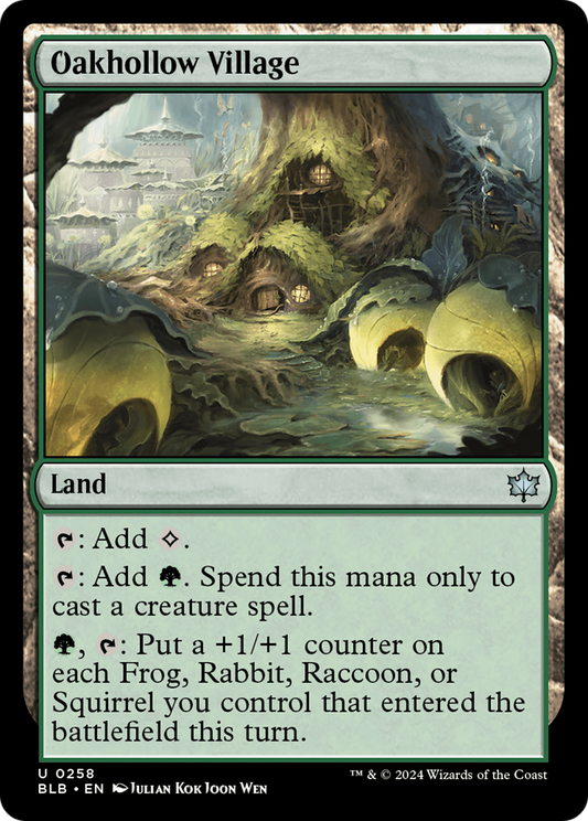 Oakhollow Village (BLB-258) - Bloomburrow