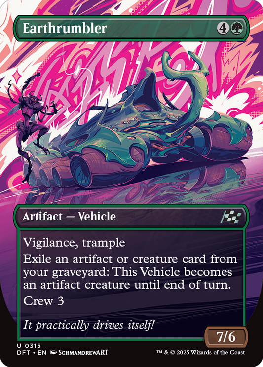 Earthrumbler (Borderless) (DFT-315) - Aetherdrift Foil