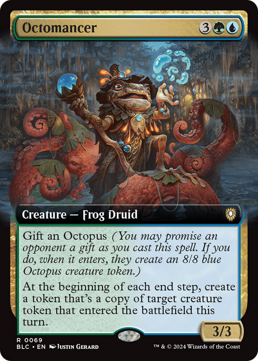 Octomancer (BLC-069) - Bloomburrow Commander Foil