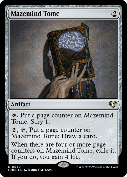 Mazemind Tome (CMM-959) - Commander Masters