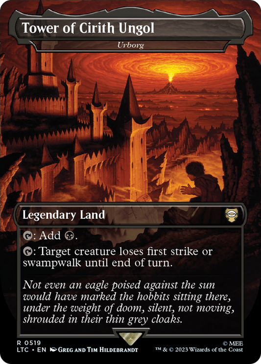 Tower of Cirith Ungol | Urborg Borderless Foil