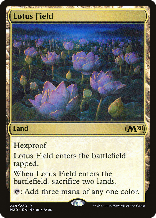 Lotus Field (M20-249) - Core Set 2020