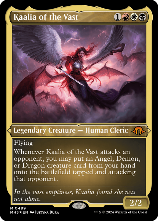 Kaalia of the Vast (MH3-489) - Modern Horizons 3 Etched Foil