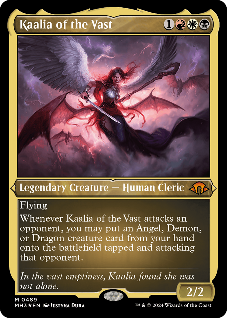 Kaalia of the Vast (MH3-489) - Modern Horizons 3 Etched Foil