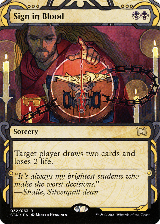 Sign in Blood (Showcase)