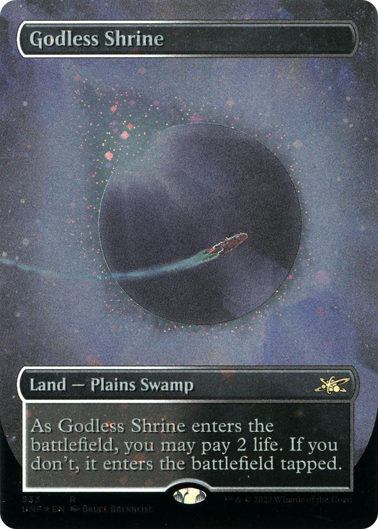 Godless Shrine UNF Borderless Galaxy Foil 533