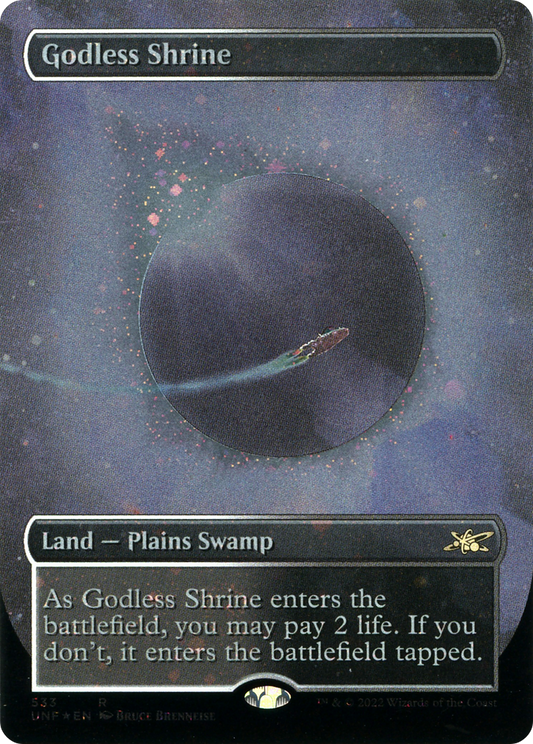 Godless Shrine UNF Borderless Galaxy Foil 533