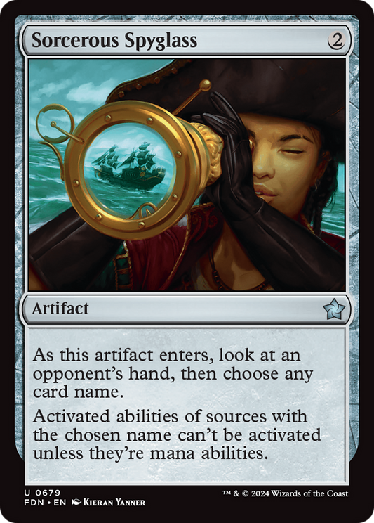 Sorcerous Spyglass (FDN-679) - Foundations