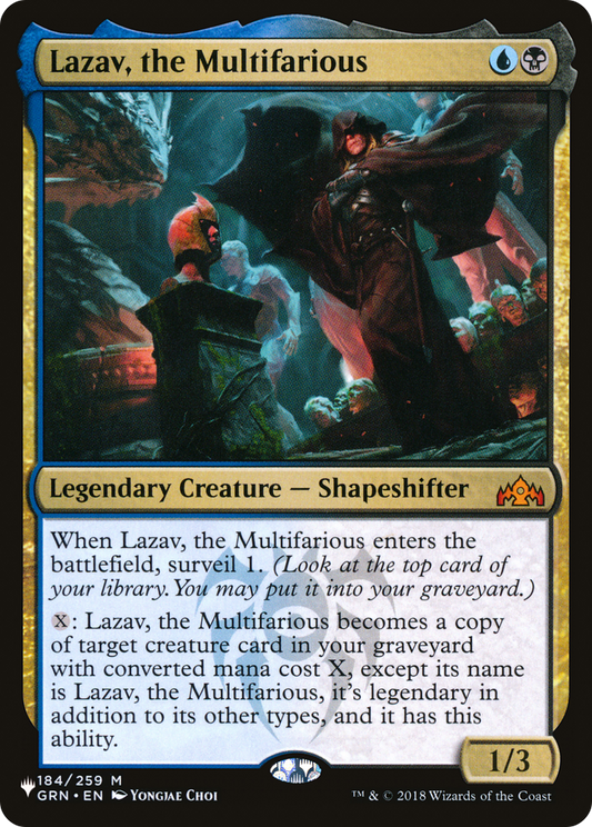 Lazav, the Multifarious (LIST-GRN-184) - The List