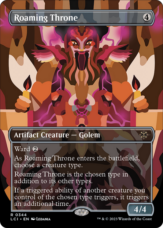 Roaming Throne Borderless Foil