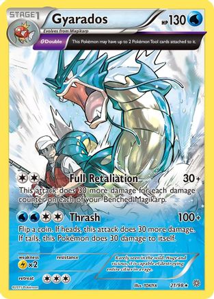 Gyarados (21) 21/98 - XY  Ancient Origins