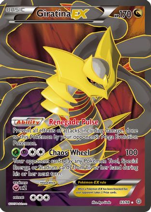 Giratina EX (93 Full Art) 93/98 - XY  Ancient Origins Holofoil