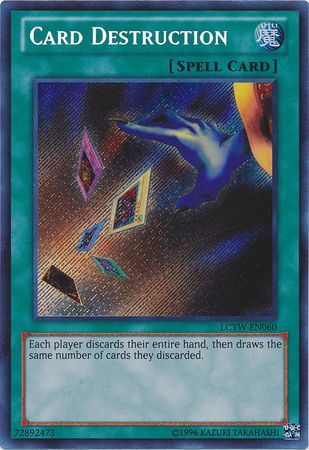 Card Destruction Secret Rare