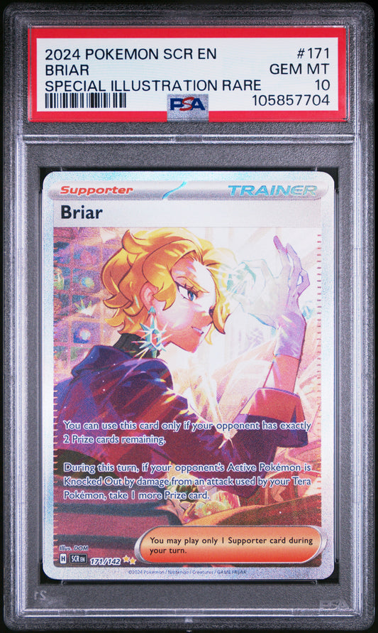 Briar Special Illustration Rare Stellar Crown #171 PSA 10
