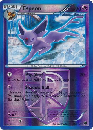 Espeon Team Plasma (Reverse Holo)