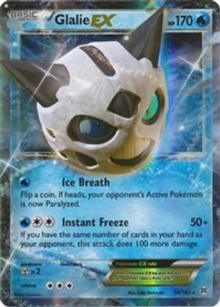 Glalie EX 34/162 - XY  BREAKthrough Holofoil