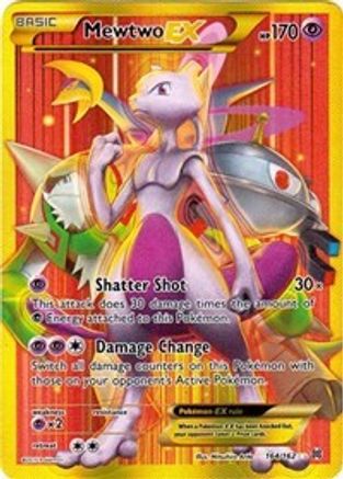 Mewtwo EX (164 Secret Full Art) 164/162 - XY  BREAKthrough Holofoil